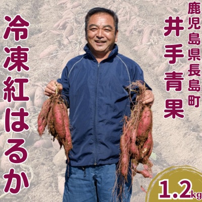 鹿児島県長島町産 熟成紅はるか 冷凍焼き芋(約1.2kg)