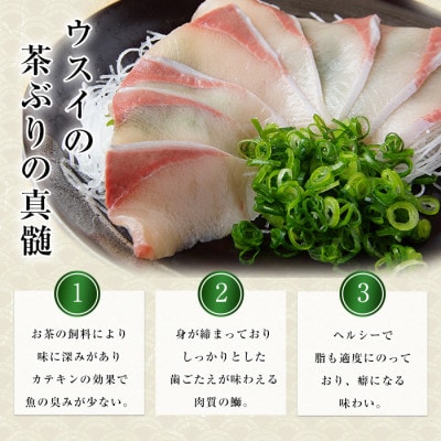 茶ぶり ラウンド (4kg・内臓処理済) 緑茶配合の餌を食べた ブランド鰤 産地直送 冷蔵 -R
