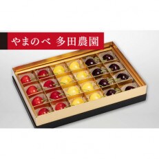 【2023年 先行受付】【月山錦・紅秀峰・サミット】珠玉みやび箱 24粒