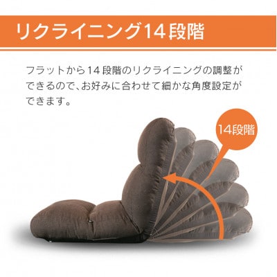 座椅子キタヒロカブール(ターコイズ)　環境にやさしい座椅子
