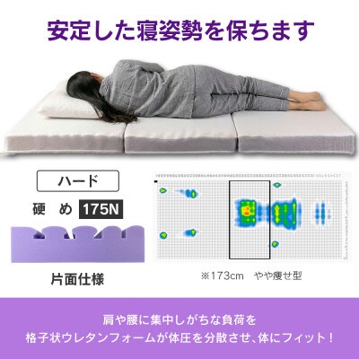 キタヒロマットレスFit8(ハード)シングル