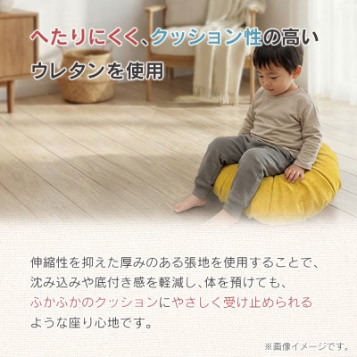 座ると楽ちん SUWARACT(スワラクト)　BIG-KURI　小　ブラウン　リボーンクッション