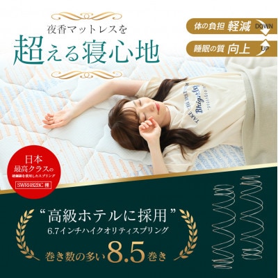 源ベッド 咲夜レアル ポケットコイルマットレス 衛生タイプ (ブラック・ジャスト・ワイドダブル)
