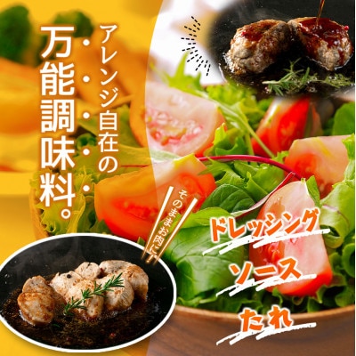高校生フードデザイナー共同開発「ぶちうまドレドレ」芸北りんご使用ドレッシング 300ml×2本