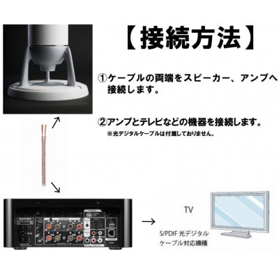Egretta ハイレゾ対応無指向性タワー型スピーカーTS1000F(オーディオセット)