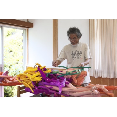 【大地の芸術祭】参加作家によるドローイング作品 「トペラトトと子どもたち」田島征三