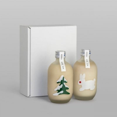 甘酒ギフトボックス〈白米・玄米セット〉