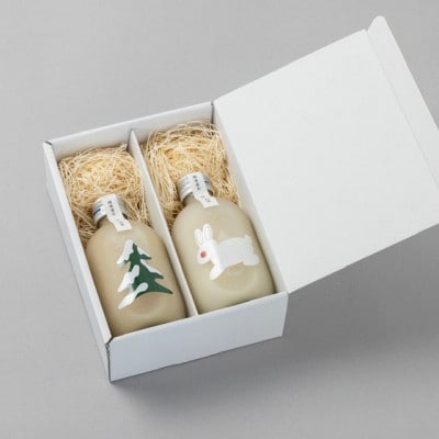 甘酒ギフトボックス〈白米・玄米セット〉