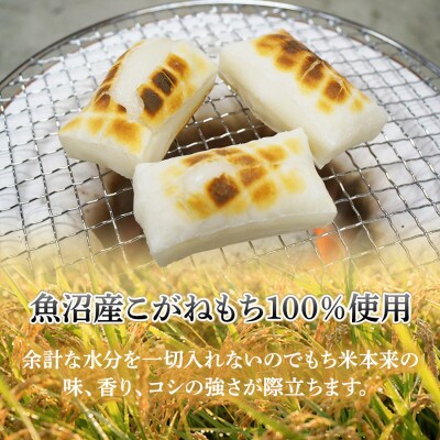 魚沼産こがねもち100%使用(令和6年産)越路もち950g×3