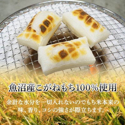 魚沼産こがねもち100%使用(令和4年産)越路もち950g×4