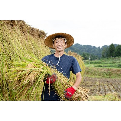 【令和7年産】絶品米　天日干し有機JAS認証魚沼産コシヒカリ4kg(2kg×2袋)