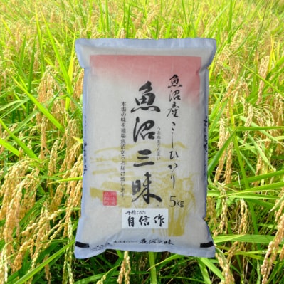 【令和6年産】魚沼産コシヒカリ自信作　5kg
