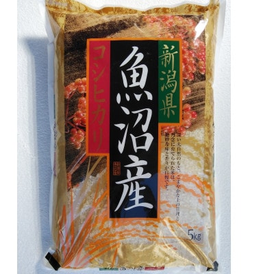 魚沼産コシヒカリ5kg 精米