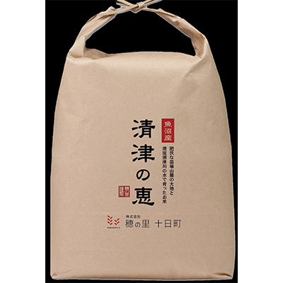 【毎月定期便】魚沼産特別栽培米コシヒカリ〈清津の恵〉(精米)毎月5kg全12回