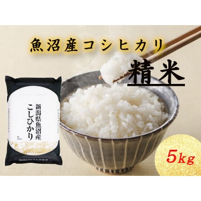 魚沼産コシヒカリ　5kg×1