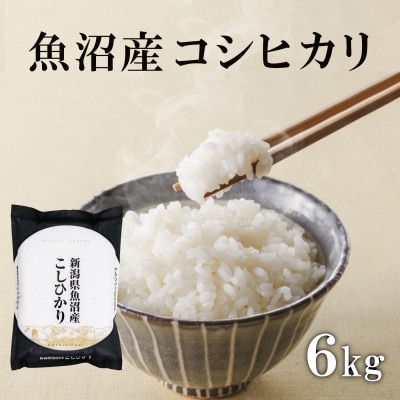 【令和8年産】魚沼産コシヒカリ(精米)　6kg(2kg×3)