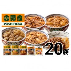 吉野家 人気5種20袋バラエティセット【冷凍】 | ふるさと納税のお礼品