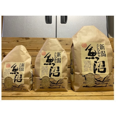 魚沼産こしひかり　10kg 精米 (数量限定)