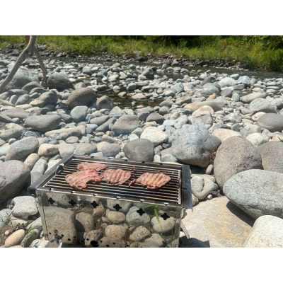 鉄工所が作ったステンレス小型BBQグリル『あたいのグリル』