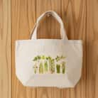 着る山菜!【山菜図鑑ミニトートバッグ】