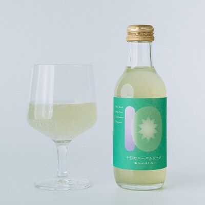 十日町ハーバルソーダ ホーリーバジルとサルナシのノンアルコールドリンク(200ml×6本)