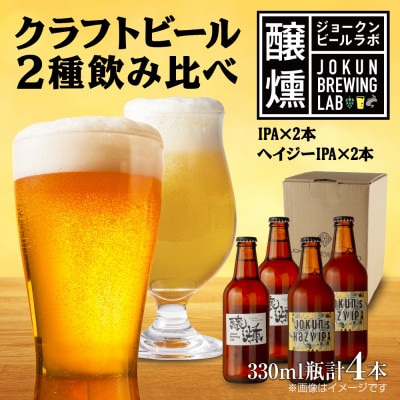 クラフトビール 2種 330ml 計4本 IPA Hazy IPA 瓶 新潟県 十日町市