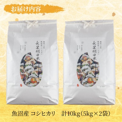 魚沼産 コシヒカリ 長里 棚田米 10kg 新潟県十日町市