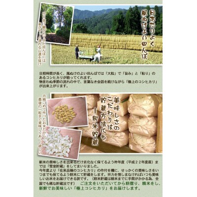 魚沼産コシヒカリ非BL米 精米 計5kg