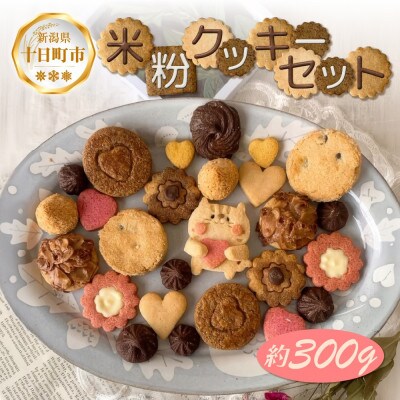 米粉クッキーセット 約300g グルテンフリー スイーツ 新潟県 十日町市