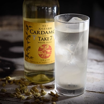 【スパイス焼酎】カルダモン　TAKE7　WHITE　SNAKE(1800ml×3本)