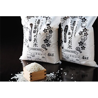 2023年1月発送開始『定期便』湯前町産にこまる(4kg×2袋・精米)全3回