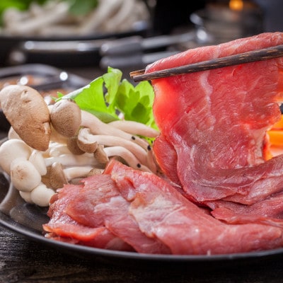 氷温(R)熟成　黒毛和牛すき焼き600g(湯前町)