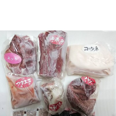 馬刺し6種 約420g(湯前町)