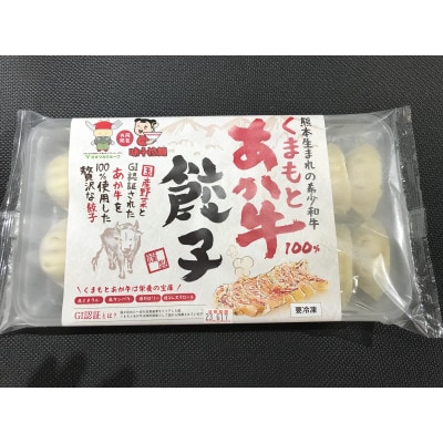 くまもとあか牛100%餃子 60個(20個入り×3)(湯前町)
