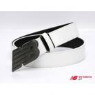 ニューバランスゴルフ　バックルベルト　メンズ　ホワイト　0123982003　new balance