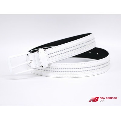 ニューバランスゴルフ　リフレクションテープ　ベルト　Unisex　ホワイト　012-4282001