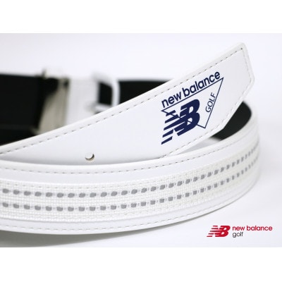 ニューバランスゴルフ　リフレクションテープ　ベルト　Unisex　ホワイト　012-4282001