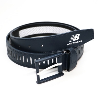 ニューバランスゴルフ　レーザーカット　シンセティックメッシュベルト　ネイビー　012-6182002