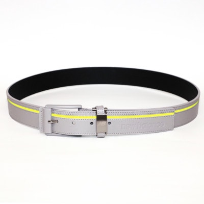 ニューバランスゴルフ　シンセティックレザーラインベルト　Unisex　グレー　6982002