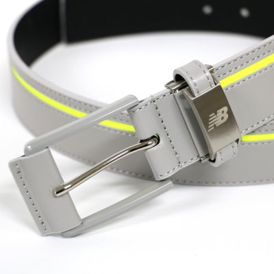 ニューバランスゴルフ　シンセティックレザーラインベルト　Unisex　グレー　6982002