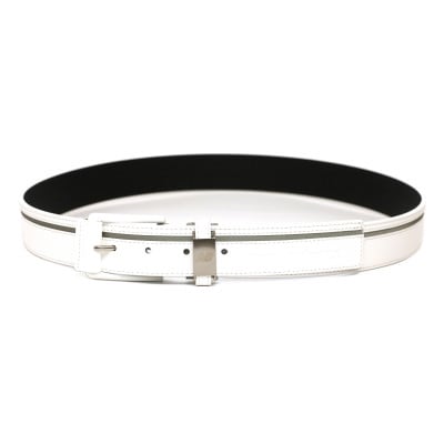ニューバランスゴルフ　シンセティックレザーラインベルト　Unisex　ホワイト　6982002