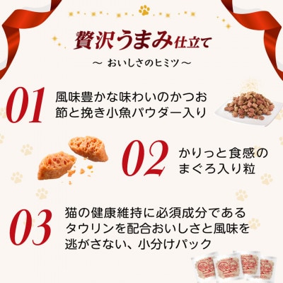 銀のスプーン 贅沢うまみ仕立て まぐろ・かつお・煮干し・白身魚・しらす入り 1.3kg×6袋