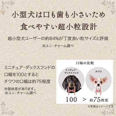 ユニ・チャーム グラン・デリ 超小粒 1.7kg×2袋 ドッグフード 国産