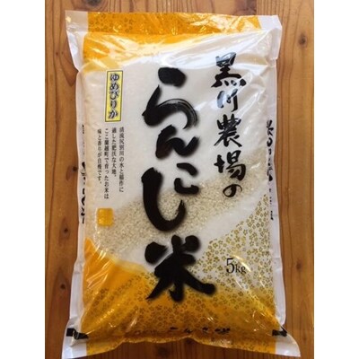 【令和4年産】らんこし米 黒川農場のゆめぴりか 5kg
