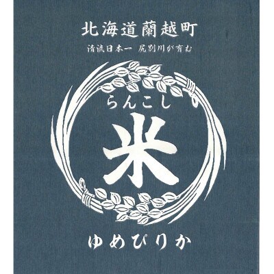 【毎月定期便】らんこし米　ゆめぴりか(精米)10kg　全2回