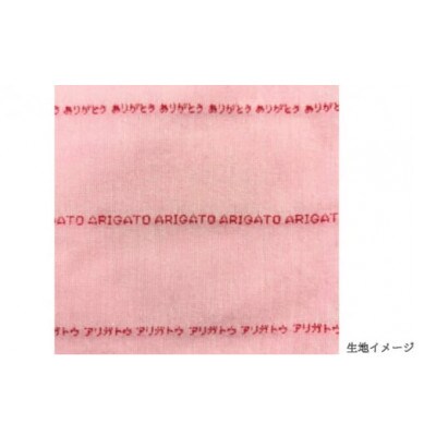 播州織 日本製はんかち【ハチゴーハンカチーフ】arigato.(グリーン)