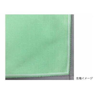 播州織 日本製はんかち【ハチゴーハンカチーフ】Plain.(グリーン)