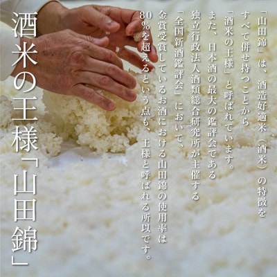 龍力 米のささやき・真澄 山花 飲み比べ セット 各720ml[加東市特A地区産山田錦使用]