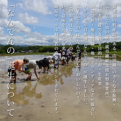 剣菱 純米酒 なんでんの 720ml 〔加東市特A地区産山田錦使用〕