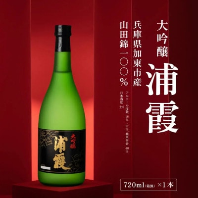 大吟醸　浦霞　720ml